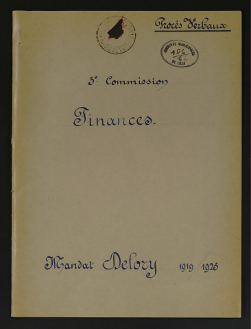 Commission des finances.