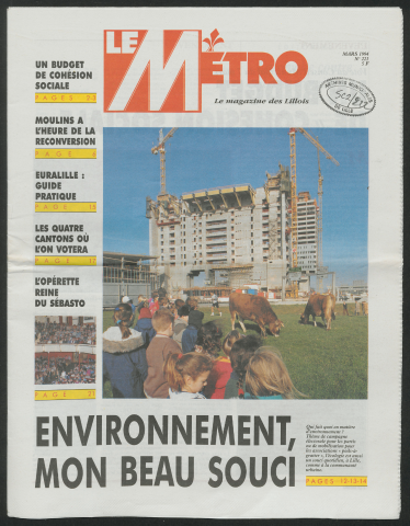 Le Métro .- Environnement, mon beau souci.