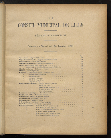 séance du 24 janvier 1890
