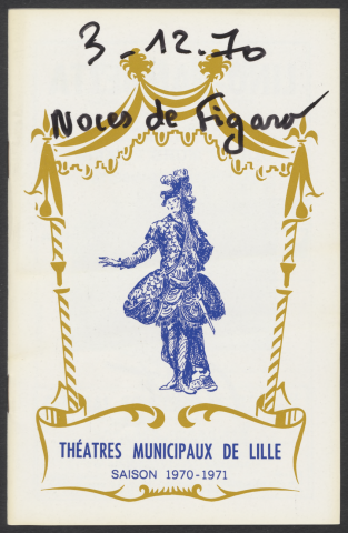 Les noces de Figaro, 03/12/1970.
