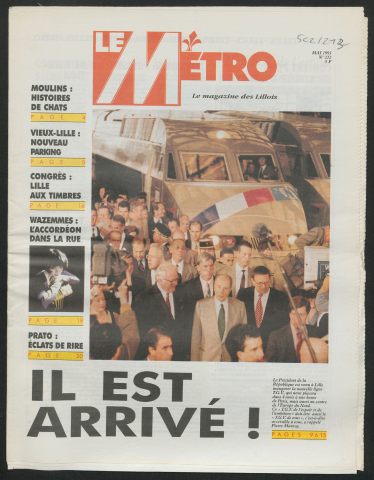 Le Métro .- Il est arrivé !