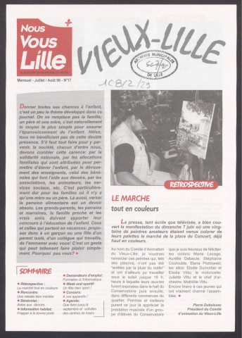 Nous Vous Lille - Editions des mairies de quartiers - n°17