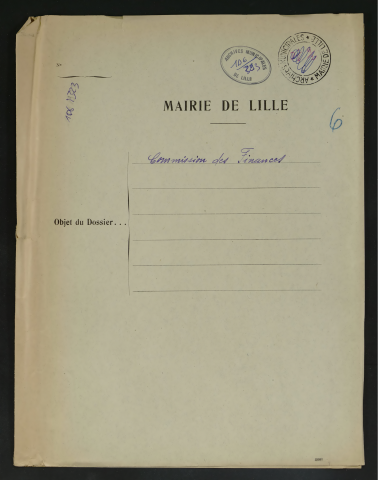 Commission des finances.