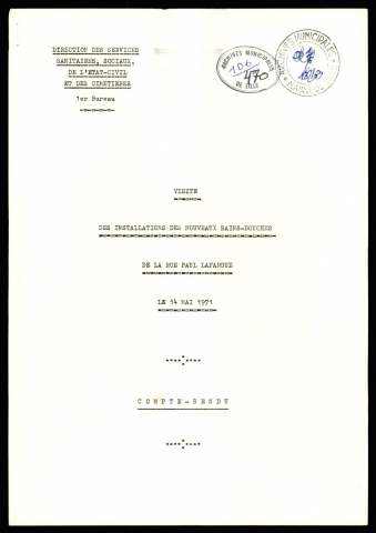 Commission de l'hygiène et de la santé publique.