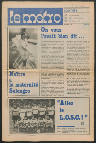 Le Métro .- On vous l'avait bien dit&