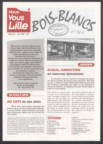 Nous Vous Lille - Editions des mairies de quartiers - n°5