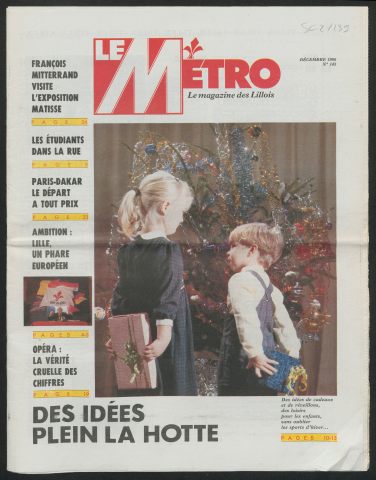 Le Métro .- Des idées plein la hotte.