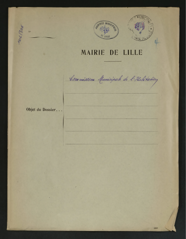 Commission municipale de l'habitation.