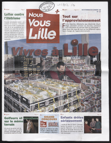 Nous Vous Lille n°25 - Vivres à Lille. Tout sur l'approvisionnement