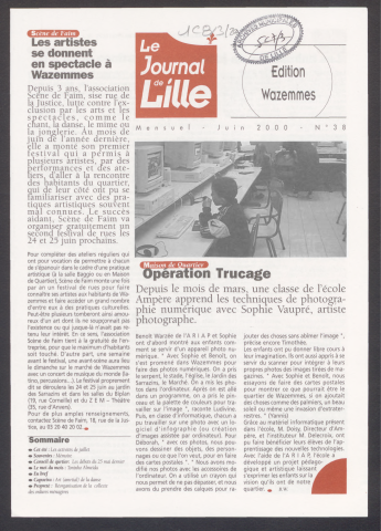 Le Journal de Lille - Editions des mairies de quartiers - n°38
