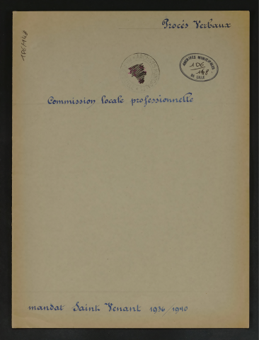 Commission locale professionnelle.