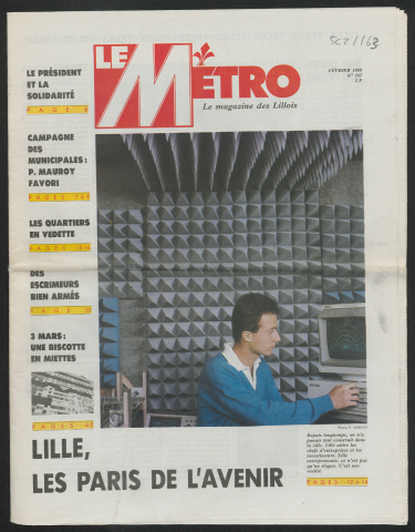 Le Métro .- Lille, les Paris de l'avenir.