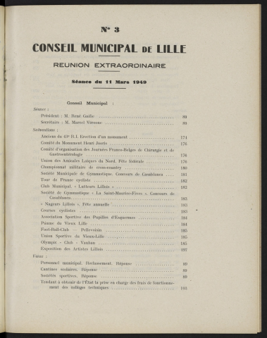 séance du 11 mars 1949