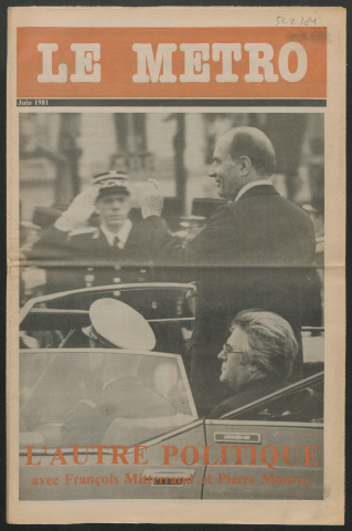 Le Métro .- L'autre politique.