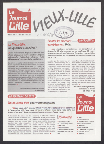 Nous Vous Lille - Editions des mairies de quartiers - n°26