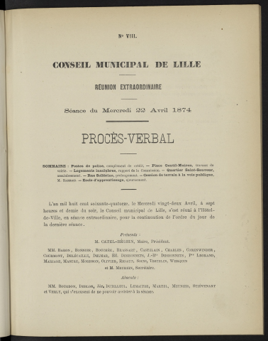 séance du 22 avril 1874