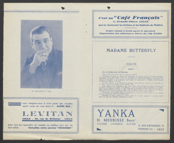 Madame Butterfly, 25/11/1934.