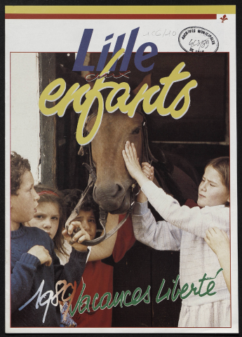 Lille Actualités - Lille aux enfants - 1989 Vacances libertés