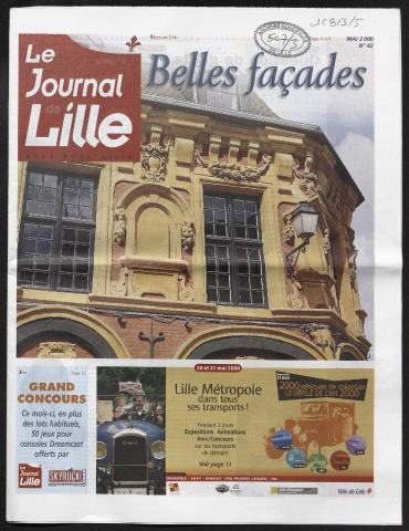 Le Journal de Lille n°42 - Belles façades