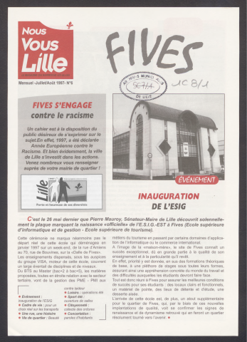 Nous Vous Lille - Editions des mairies de quartiers - n°6