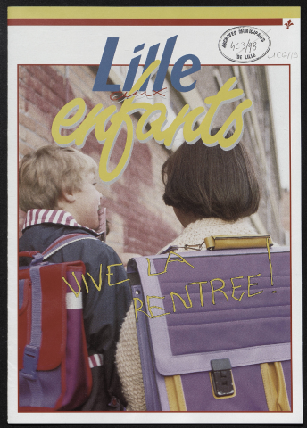 Lille Actualités - Lille aux enfants - Vive la rentrée !