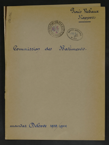 Commission des bâtiments.