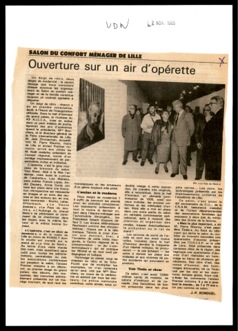 Salon du Confort Ménager (Foire Internationale de Lille). (Lille)