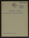 Commission d'études pour la création de piscines municipales.