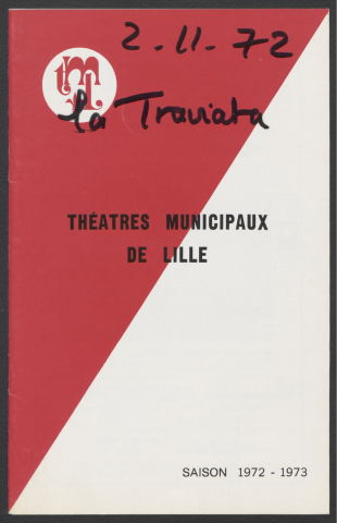 La Traviata, 02/11/1972.