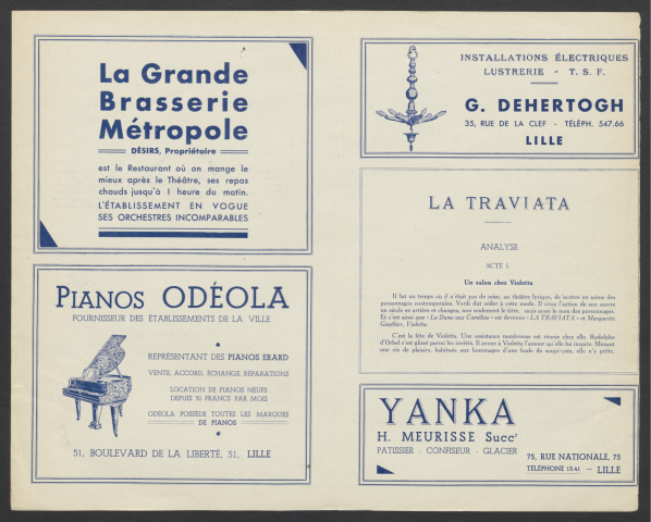 La Traviata, 17/11/1934.