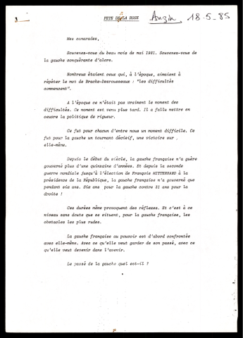 Convention nationale du Parti socialiste (PS). (Paris)