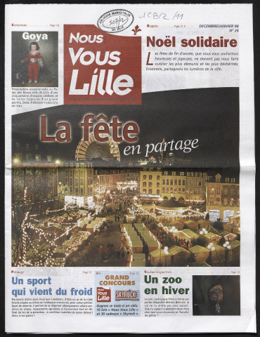 Nous Vous Lille n°26 - La fête en partage. Noël solidaire.