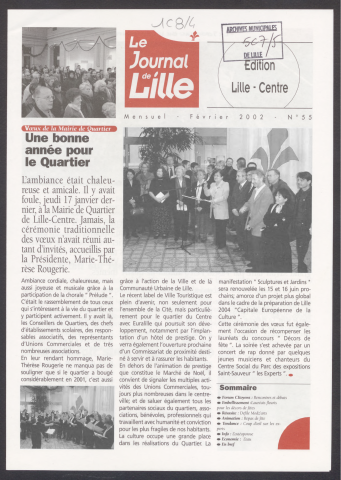 Le Journal de Lille - Editions des mairies de quartiers - n°55