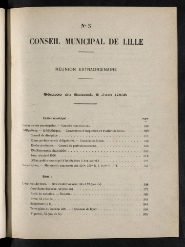 séance du 06 juin 1925