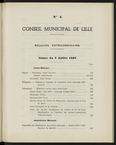 séance du 02 juillet 1937