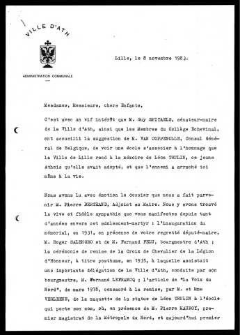 Présence à la ducasse d'Ath. (Ath - Belgique)