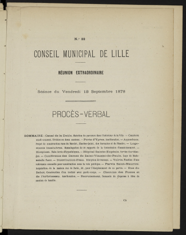 séance du 13 septembre 1878